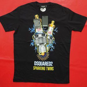 DSQUARED2  MEN TSHIRT COLOR BLACK